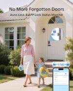 Philips WiFi Keypad Door Lock with Handle, Built-in WiFi, APP Remote Control, Vo... - Image 9