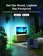 Govee RGBIC Floor Lamp Basic, 1000lm LED Corner Lamp Compatible with SmartThings... - Image 4