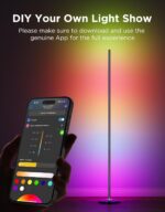 Govee RGBIC Floor Lamp Basic, 1000lm LED Corner Lamp Compatible with SmartThings... - Image 9
