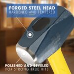 ESTWING Sure Strike Drilling/Crack Hammer - 3-Pound USA Made Sledge with Fibergl... - Image 4