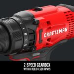 CRAFTSMAN V20 Cordless Drill/Driver Kit, 1/2 inch, Battery and Charger Included ... - Image 6