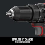 CRAFTSMAN V20 Cordless Drill/Driver Kit, 1/2 inch, Battery and Charger Included ... - Image 7