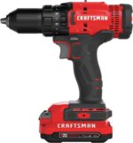 CRAFTSMAN V20 Cordless Drill/Driver Kit, 1/2 inch, Battery and Charger Included ... - Image 11