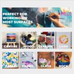 Acrylic Paint Set Canvas Art Paints 24 Colors Perfect Paint Finish (0.41oz,12 ml... - Image 6