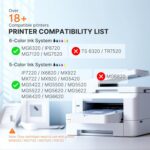 E-Z Ink Compatible Ink Cartridges Replacement for Canon 250 251 XL PGI-250XL CLI... - Image 3