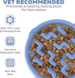 Outward Hound Fun Feeder Slo Bowl – Large 4‑Cup Capacity, Slow Feeding, Medium t... - Image 4