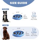 Outward Hound Fun Feeder Slo Bowl – Large 4‑Cup Capacity, Slow Feeding, Medium t... - Image 6