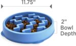 Outward Hound Fun Feeder Slo Bowl – Large 4‑Cup Capacity, Slow Feeding, Medium t... - Image 8