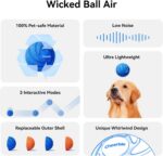 Cheerble Smart Interactive Dog Toy, Wicked Ball AIR, Automatic Moving, Bouncing,... - Image 3