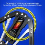 EAST MOUNT Twister Arm Exerciser - Adjustable 22-440lbs Hydraulic Power, Home Ch... - Image 5