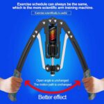 EAST MOUNT Twister Arm Exerciser - Adjustable 22-440lbs Hydraulic Power, Home Ch... - Image 7