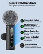 USB C Lavalier Microphone Wireless Mini Mic for Type-C Android Phone/Tablet/PC V... - Image 5