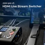 RGBlink Mini-pro V3 Video Mixer Switcher with 4 x 4K HDMI Inputs, Dual HDMI/USB3... - Image 4