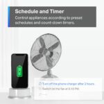 TP-Link Tapo Matter Supported Smart Plug Mini, Compact Design, 15A/1800W Max, Su... - Image 8