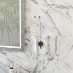 WALI Outlet Shelf Wall Holder, Bathroom Shelf up to 10lbs Standard Vertical Dupl... - Image 3