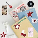 50Pcs Aesthetic Downtown Girls Stickers Pack Cool Trendy Y2K Stickers for Water ... - Image 3