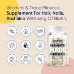 Moerie Ultimate Hair Boost Supplements for Women & Men - Hair, Skin, Nails Vitam... - Image 3