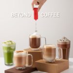 Mini & Mighty Milk Frother Wand – Powerful Handheld Coffee Frother, Battery Oper... - Image 4