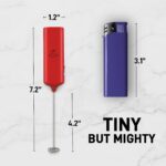 Mini & Mighty Milk Frother Wand – Powerful Handheld Coffee Frother, Battery Oper... - Image 5