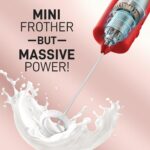 Mini & Mighty Milk Frother Wand – Powerful Handheld Coffee Frother, Battery Oper... - Image 7