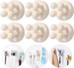 iBetterLife Self-adhesive Silicone Hook Holders - 5Pcs Mounted to Wall for Clipp... - Image 10