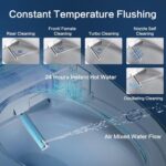 Smart Bidet Toilet Seat with Remote, Adjustable Heated Seat&Air Dryer, Endless I... - Image 5