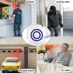 BESTOONE Motion Sensor Alarm, Long Range Wireless Driveway Alarm, Indoor Home Se... - Image 7