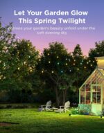 Govee Clear Bulb Outdoor String Lights 144ft, RGBWIC Smart Outdoor Lights with 4... - Image 3