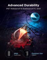 Govee Clear Bulb Outdoor String Lights 144ft, RGBWIC Smart Outdoor Lights with 4... - Image 4