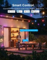 Govee Clear Bulb Outdoor String Lights 144ft, RGBWIC Smart Outdoor Lights with 4... - Image 5