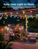 Govee Clear Bulb Outdoor String Lights 144ft, RGBWIC Smart Outdoor Lights with 4... - Image 6