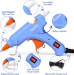 Assark 30W Mini Hot Glue Gun Kit with 30 Glue Sticks, Fast Preheating Hot Melt, ... - Image 6