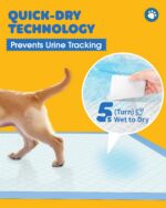 50-Pack Extra Large Pee Pads - 34" x 28" Puppy Pads for Dogs with 6-Layer Leakpr... - Image 3