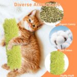 3 Pack Soft and Durable Cat Pillows, Rich Color Catnip Toys - Indoor Interactive... - Image 3