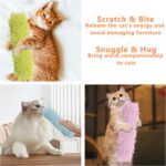 3 Pack Soft and Durable Cat Pillows, Rich Color Catnip Toys - Indoor Interactive... - Image 6