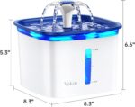 Veken Innovation Award Winner 95oz/2.8L Pet Fountain, Automatic Cat Water Founta... - Image 9