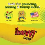 Yeowww! Catnip Chi-CAT-a Banana Toy for Cats - 7 Inches - Durable Cotton Twill -... - Image 9