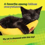 Yeowww! Catnip Chi-CAT-a Banana Toy for Cats - 7 Inches - Durable Cotton Twill -... - Image 10