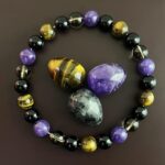 1PC Tiger's Eye Beaded Bracelet – 8 mm Stretchy Healing Crystal Jewelry for Men ... - Image 6