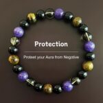 1PC Tiger's Eye Beaded Bracelet – 8 mm Stretchy Healing Crystal Jewelry for Men ... - Image 7