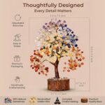 Chakra Tree of Life Birthday Gifts for Women, Mom, Sister, Friends, Handmade Hea... - Image 3
