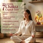 Chakra Tree of Life Birthday Gifts for Women, Mom, Sister, Friends, Handmade Hea... - Image 4