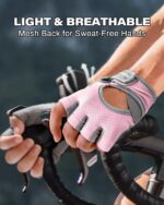 VINSGUIR Workout Gloves for Women and Men, Breathable Weight Lifting Gloves for ... - Image 9