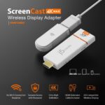 j5create ScreenCast 4K Max Wireless Display Adapter with Enhanced Antenna, Strea... - Image 3