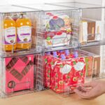 Vtopmart 4 Pack Large Stackable Storage Drawers,Easily Assemble Acrylic Bathroom... - Image 7