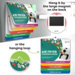 Air Fryer Cheat Sheet Magnets Cooking Guide Booklet - Air Fryer Cookbooks - Air ... - Image 6