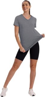 XIEERDUO Womens Workout Tops Short Sleeve Shirts Sun Protection UPF 50+ Quick Dr... - Image 4