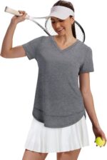 XIEERDUO Womens Workout Tops Short Sleeve Shirts Sun Protection UPF 50+ Quick Dr... - Image 5
