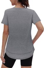 XIEERDUO Womens Workout Tops Short Sleeve Shirts Sun Protection UPF 50+ Quick Dr... - Image 6