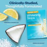 Lumineux Teeth Whitening Strips - 21 Treatments (3 Months) - Peroxide Free - Ena... - Image 6